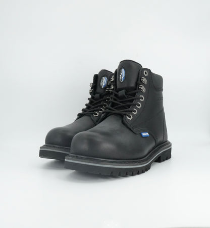 Cactus Men's Steel Toe Work Boot - Black