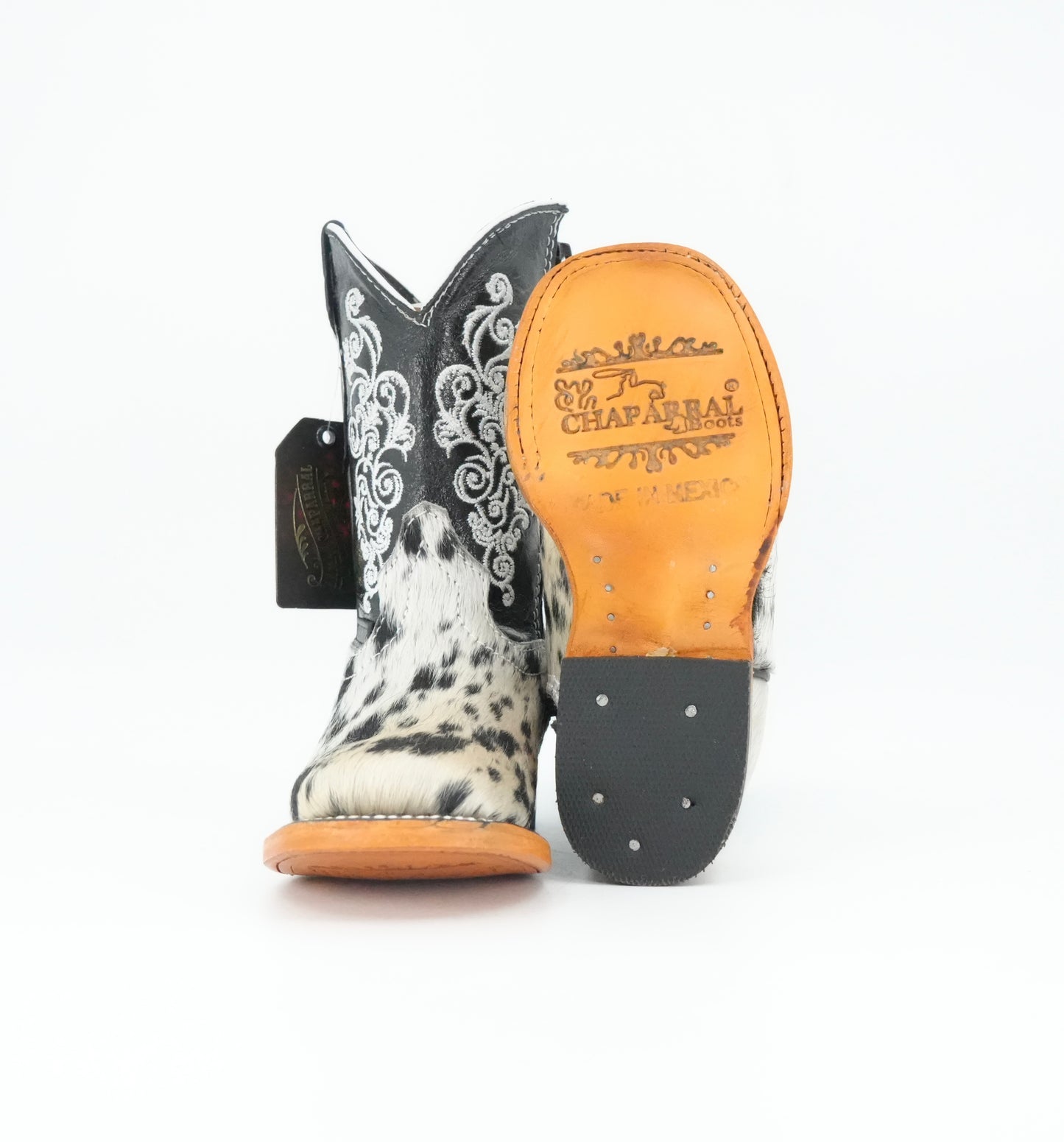 Chaparral Kid's Nathalia Cow Hair Boot Size 8 US *AS SEEN ON IMAGE*