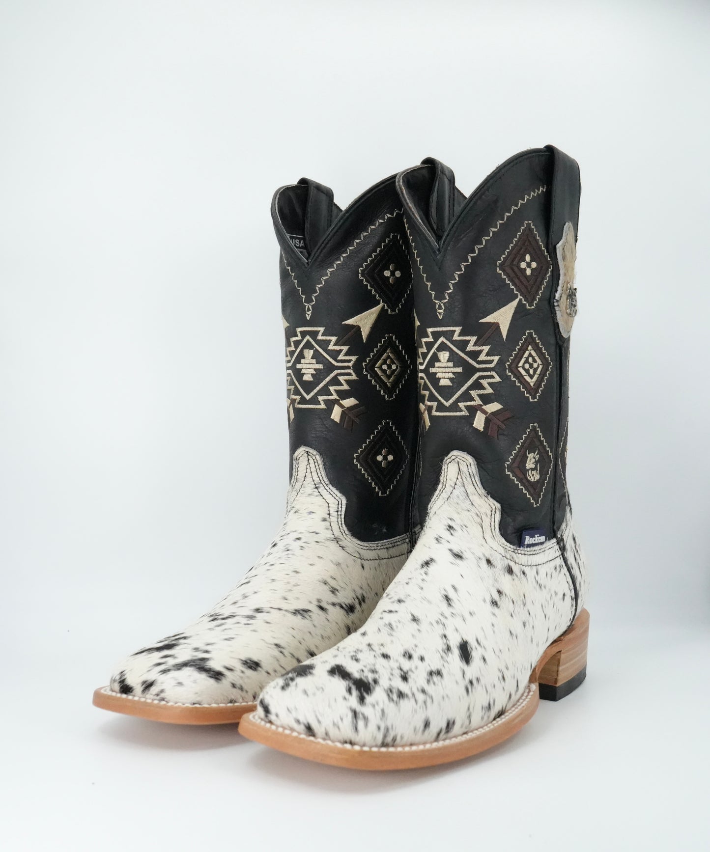 Rock'em Men's Cow Hair Boots Size 8.5 *AS SEEN ON IMAGE*