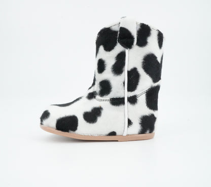 Hooch Infant / Toddler’s Cow Print Boot