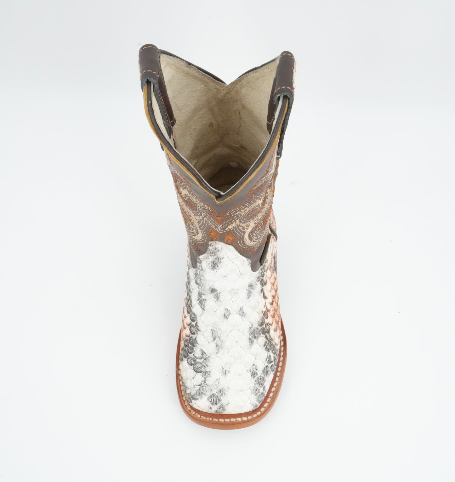 Chaparral Kid’s Python Print Natural/Honey Boot