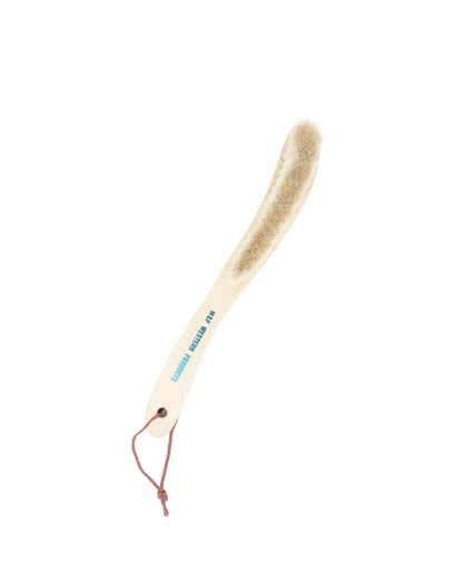 M&F Horse Hair Brim Brush - Light Horsehair