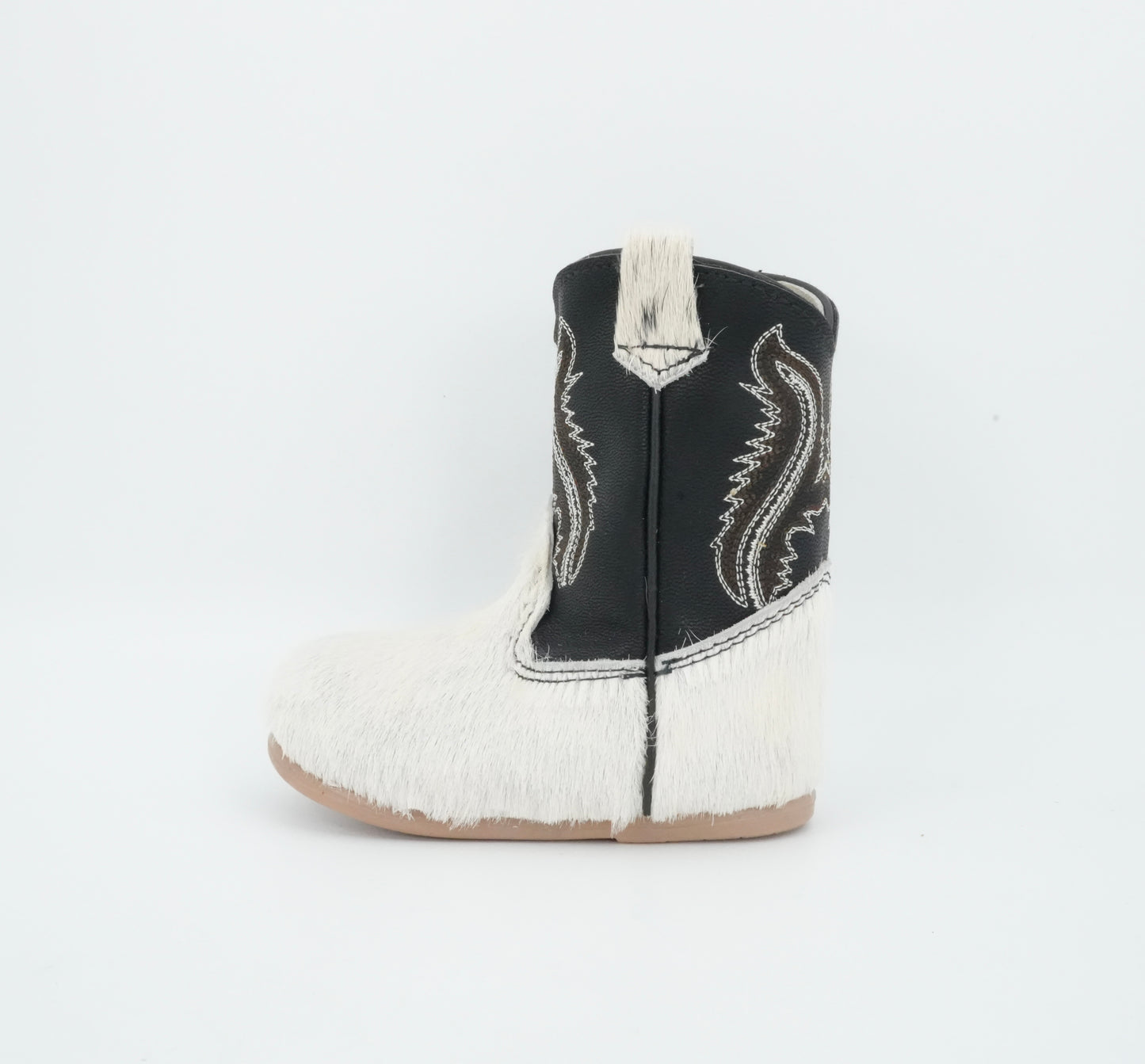 Padua Toddler Cow Hair White Boot Size: 5 *AS SEEN ON IMAGE*