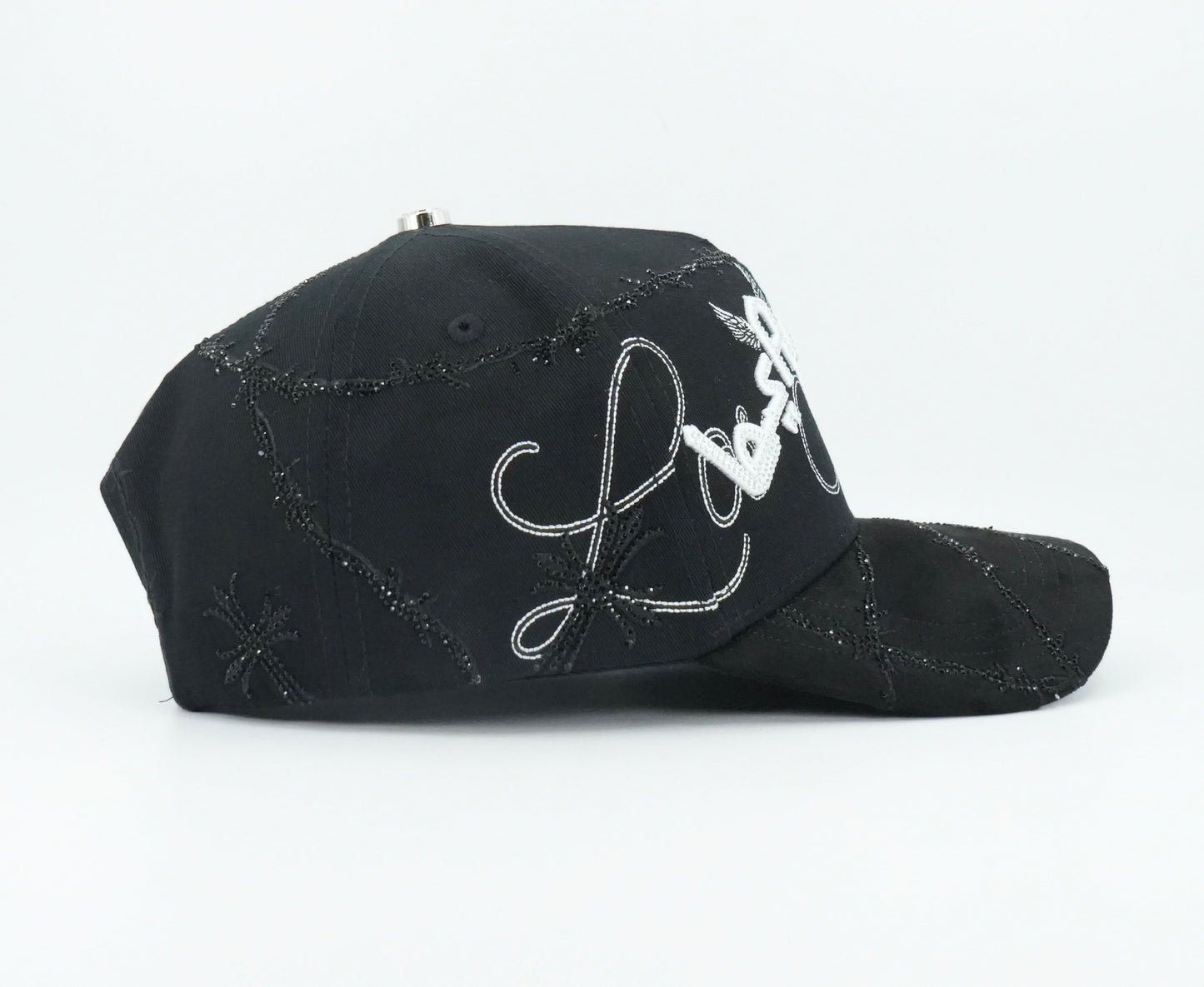 Kevin Hats Los Angeles Blinged Barb Wire Cap