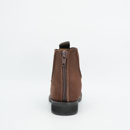Quincy Kid's Crazy Brown Short Boot