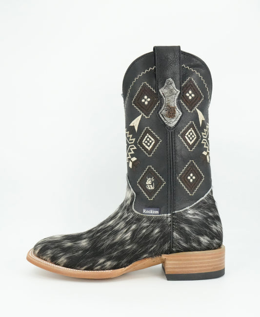Rock'em Men's Cow Hair Boots Size 7.5 *AS SEEN ON IMAGE*