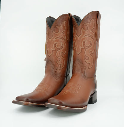 Vaquero Signature Women’s Brown Wide Square Toe Boot