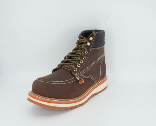 Original Michel Men's Crazy Moc Short Soft Toe Work Boot - Brown