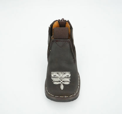 Quincy Kid's Crazy Chocolate Short Boot