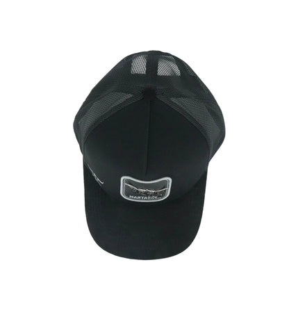 The King Ranch Mantaraya Patch Cap - Black