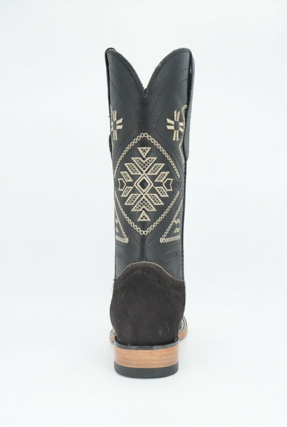Rock'em Women's Aztec Cow Hair Boots Size: 6 *AS SEEN ON IMAGE*