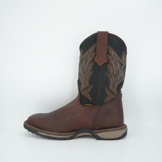 Cebu Men's WTP Square Steel Toe Work Boot - Brown