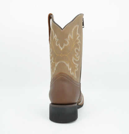 Chaparral Kid’s Crazy Brown/Honey Boot