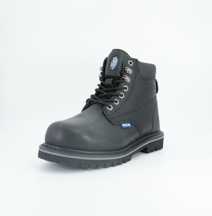 Cactus Men's Steel Toe Work Boot - Black