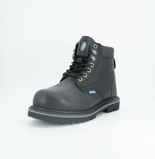 Cactus Men's Steel Toe Work Boot - Black