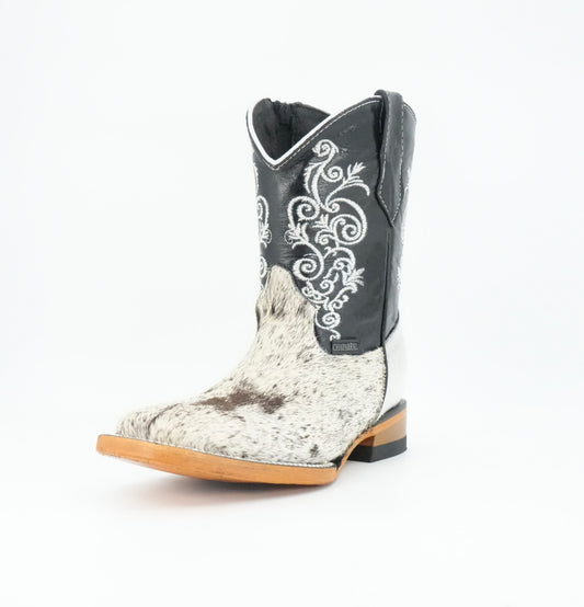 Chaparral Kid's Nathalia Cow Hair Boot Size 1 US *AS SEEN ON IMAGE*
