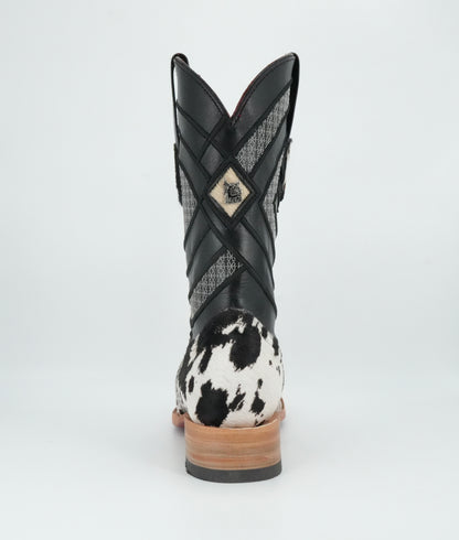 Rock'em Men's Cow Hair Red Bottom Boots Size 7.5 *AS SEEN ON IMAGE*