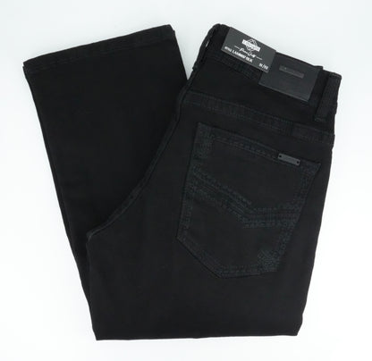 Lamasini Men's Blacked Out Modern Boot Jean