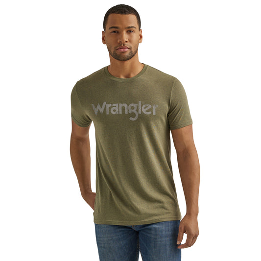 Wrangler Men's Kabel Logo Sage T-Shirt
