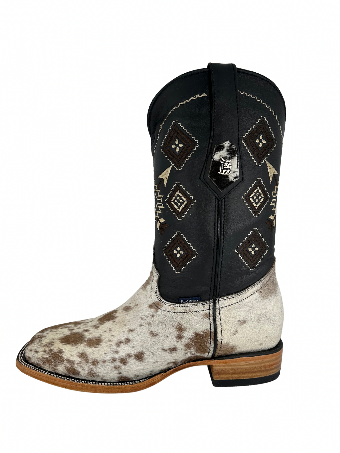 Rock'em Men's Cow Hair Boots Size 10.5 *AS SEEN ON IMAGE*