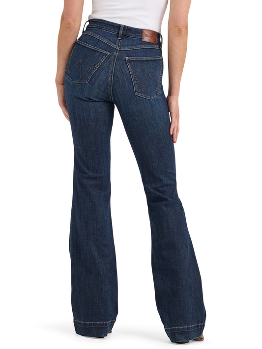 Wrangler Women's Alexandra Bespoke High Rise Stretch Trouser Jean