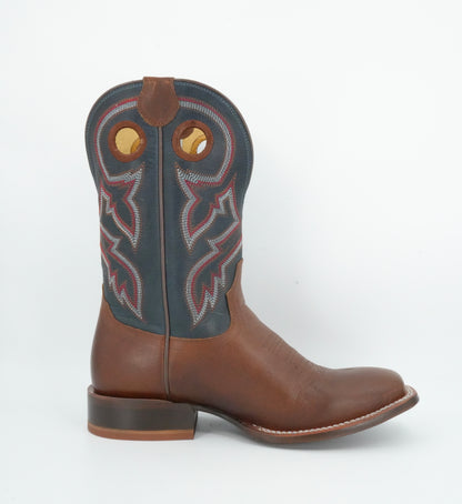 Tony Lama Men's Lars Honey Wide Square Toe