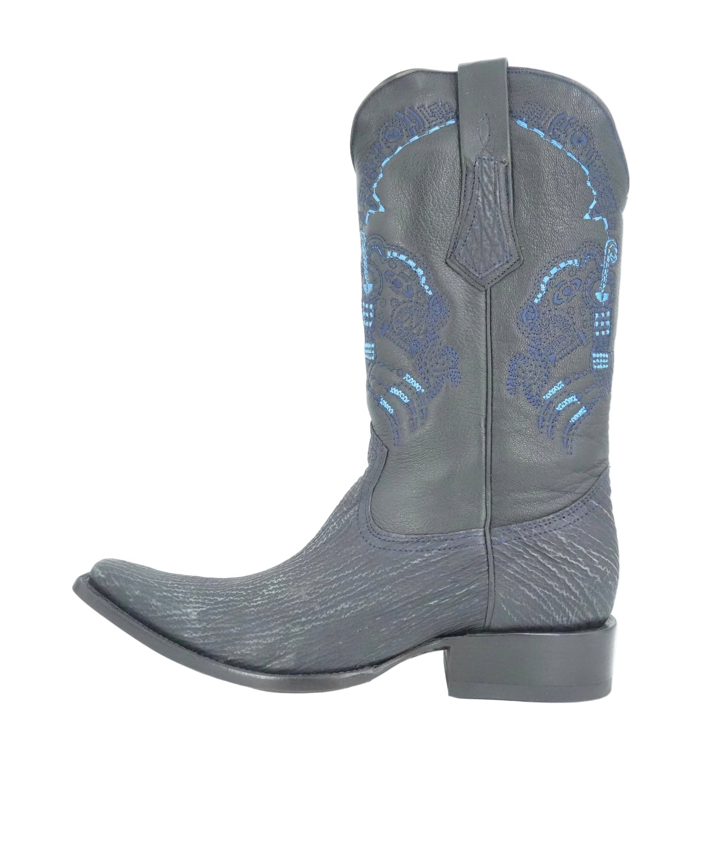 Cuadra Men's Shark Versache Toe Boot - Black