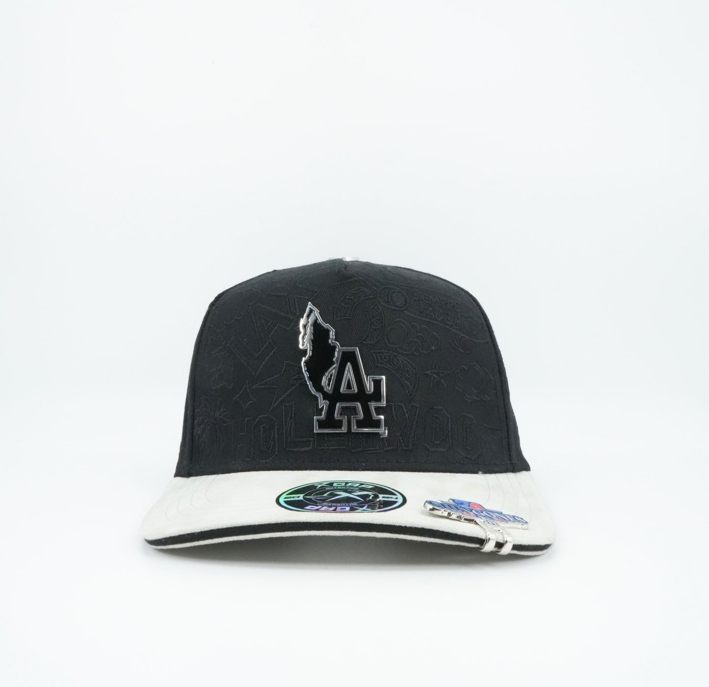 XCap LA X Mexicans Graphic Design Black Baseball Cap