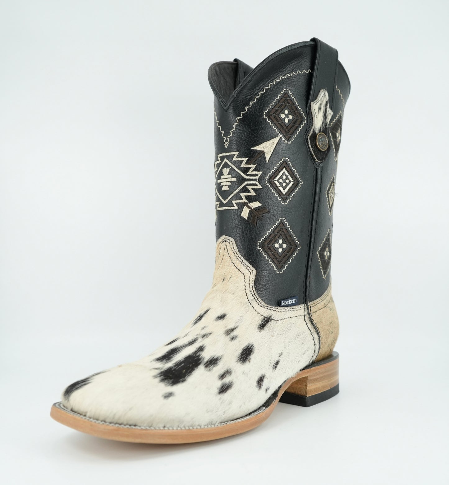 Rock'em Men's Cow Hair Boots Size 9.5 *AS SEEN ON IMAGE*