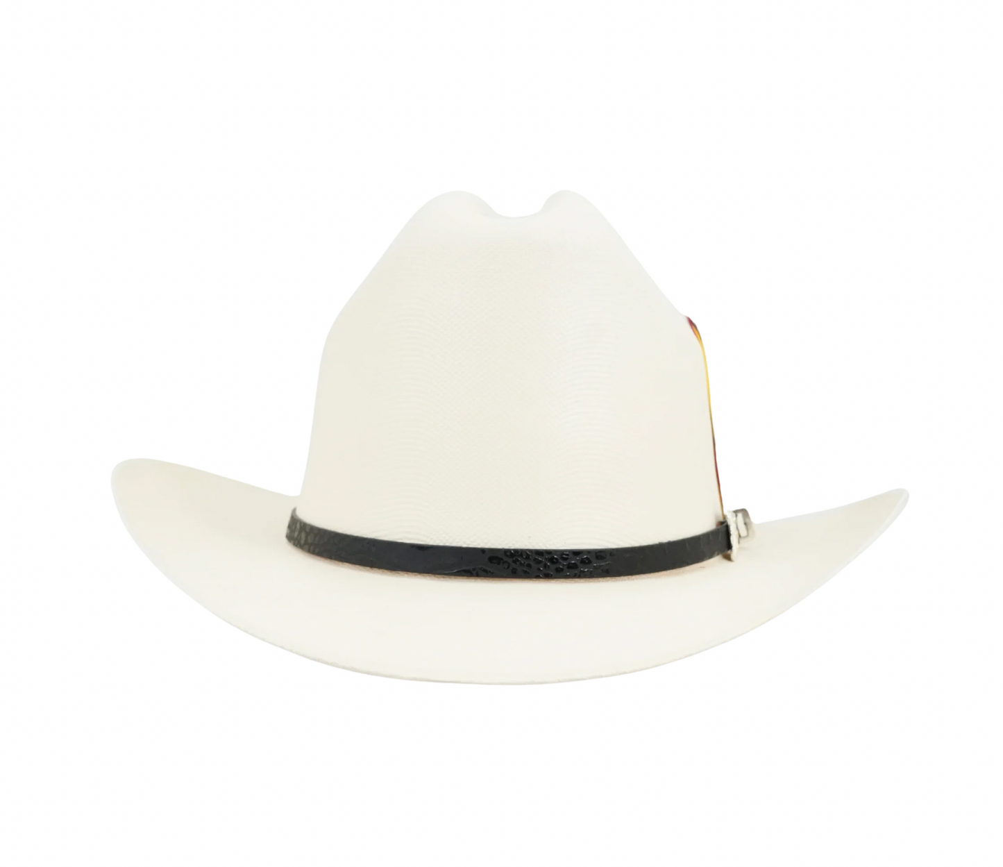 Tombstone 1,000X Johnson Western Straw Hat - Black Hatband