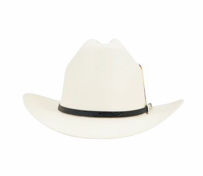 Tombstone 1,000X Johnson Western Straw Hat - Black Hatband