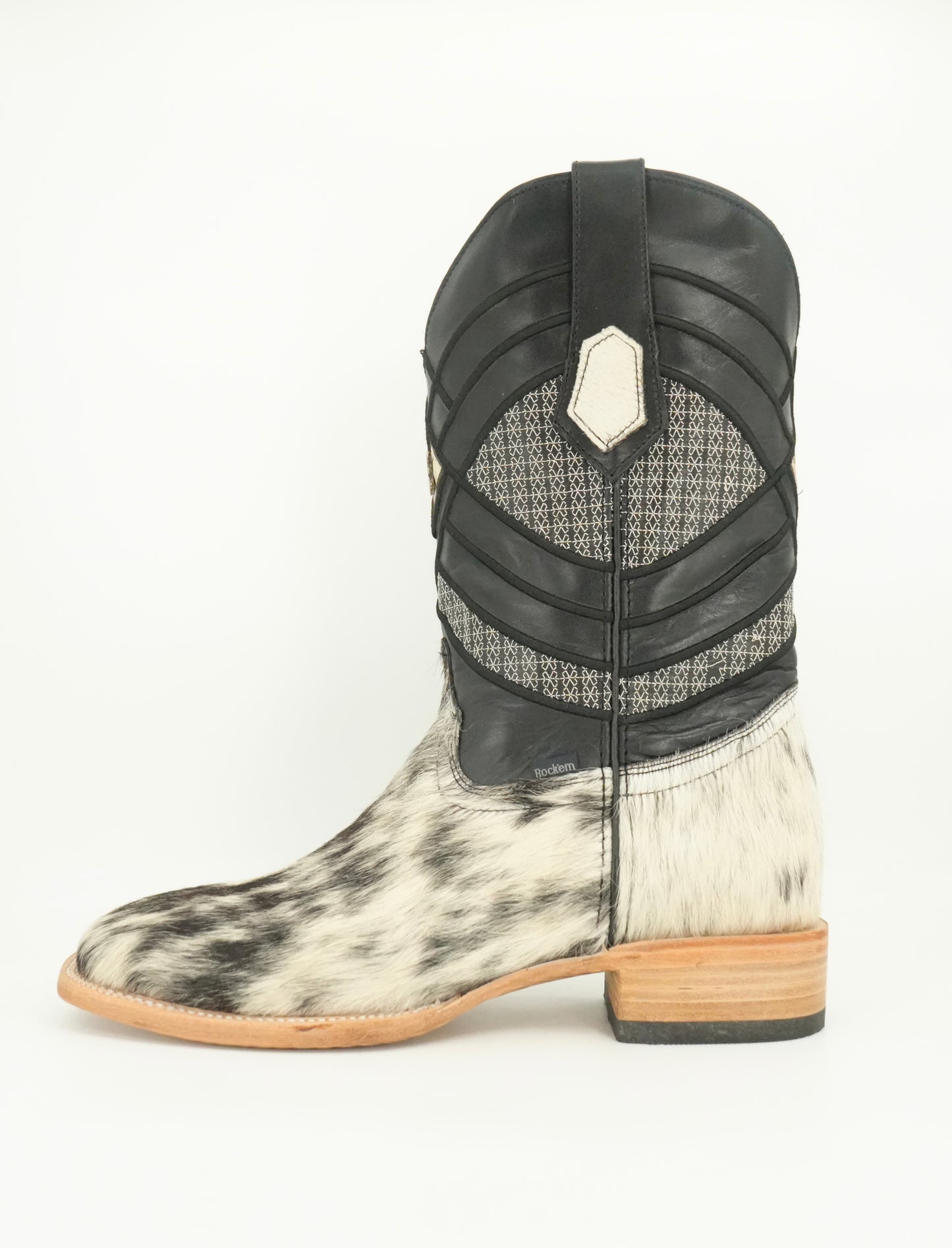 Rock'em Men's Cow Hair Boots Size 10.5 *AS SEEN ON IMAGE*