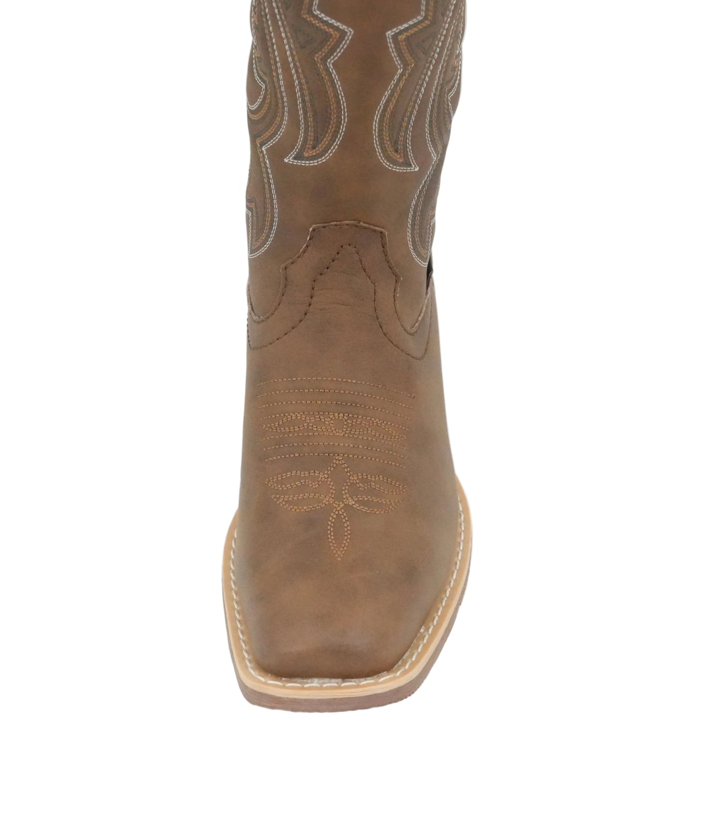 Justin Women's Dezi Medium Square Toe Boot - Brown