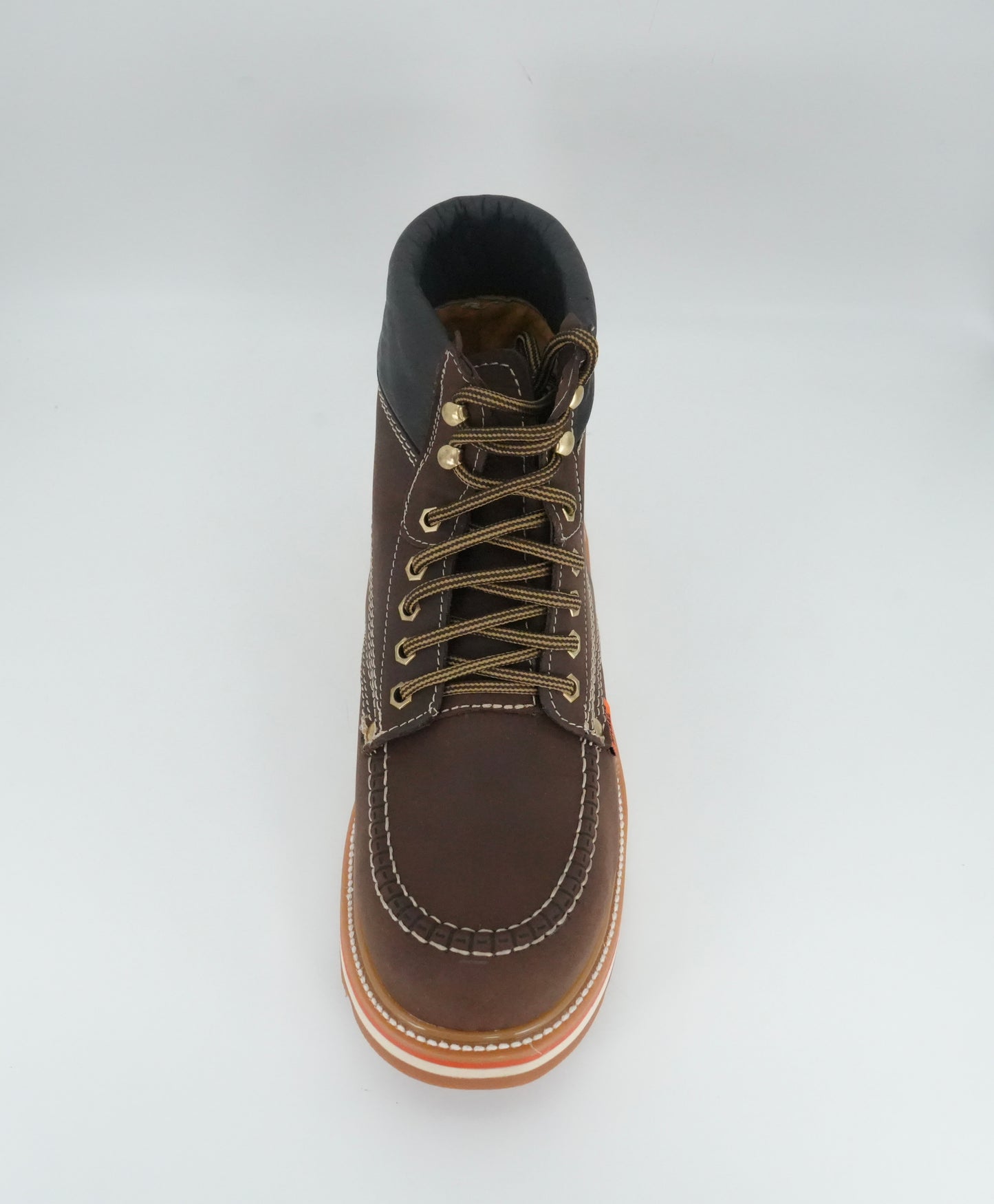 Original Michel Men's Crazy Moc Short Soft Toe Work Boot - Brown