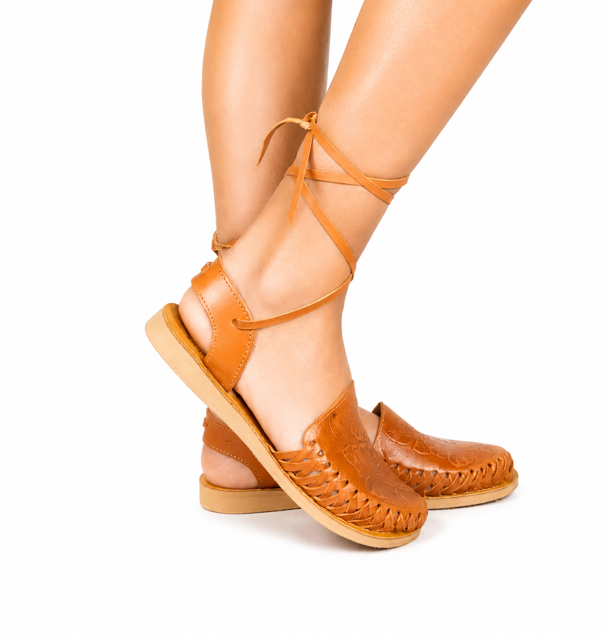 Women's Isabela Lace Up Huaraches - Honey
