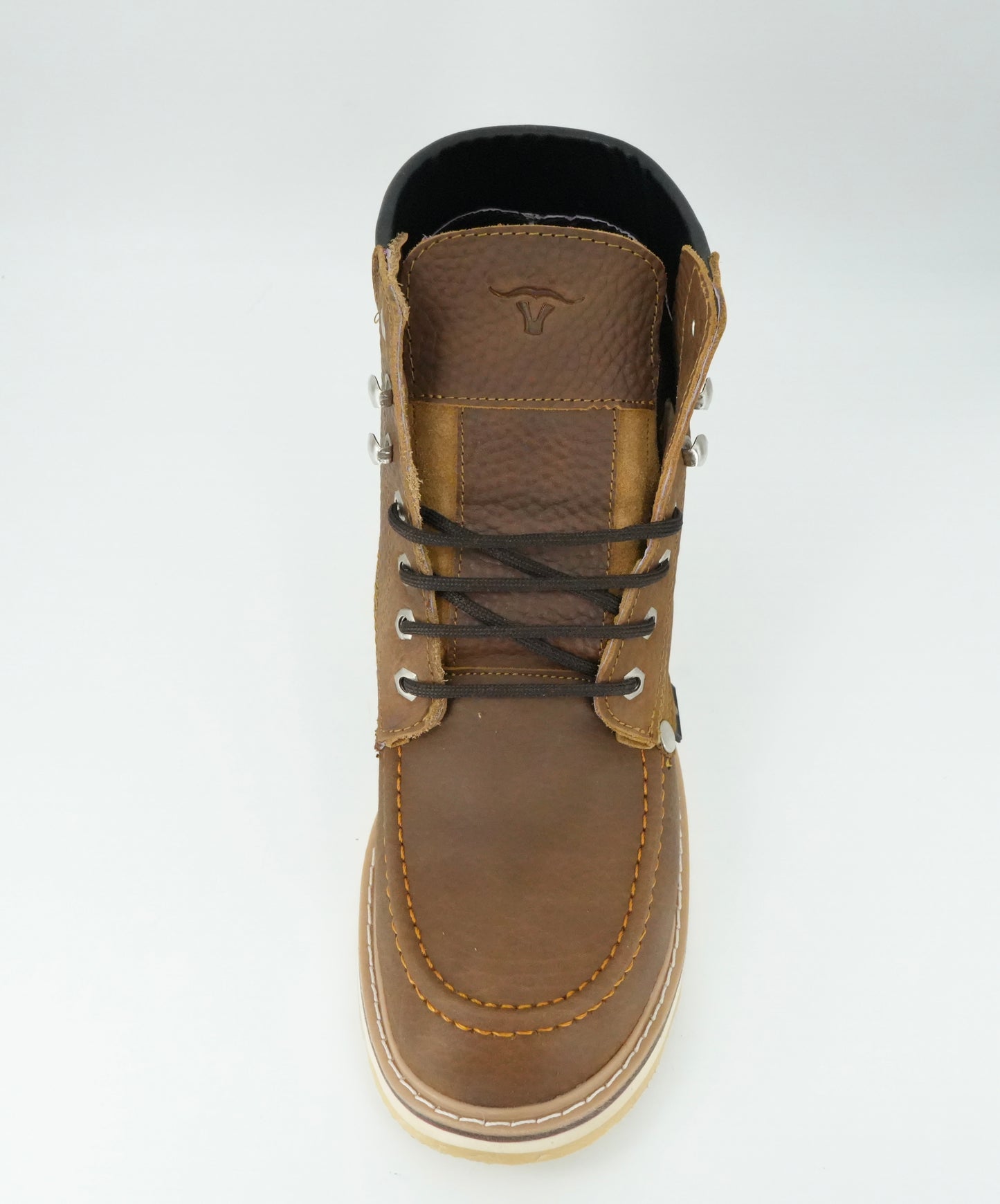 Hooch Men's 6" Steel Toe Work Boot - Tang
