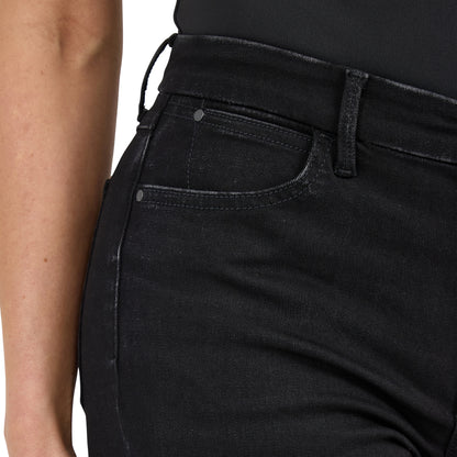 Wrangler Women's Bespoke High Rise Stretch Black Bootcut Jean