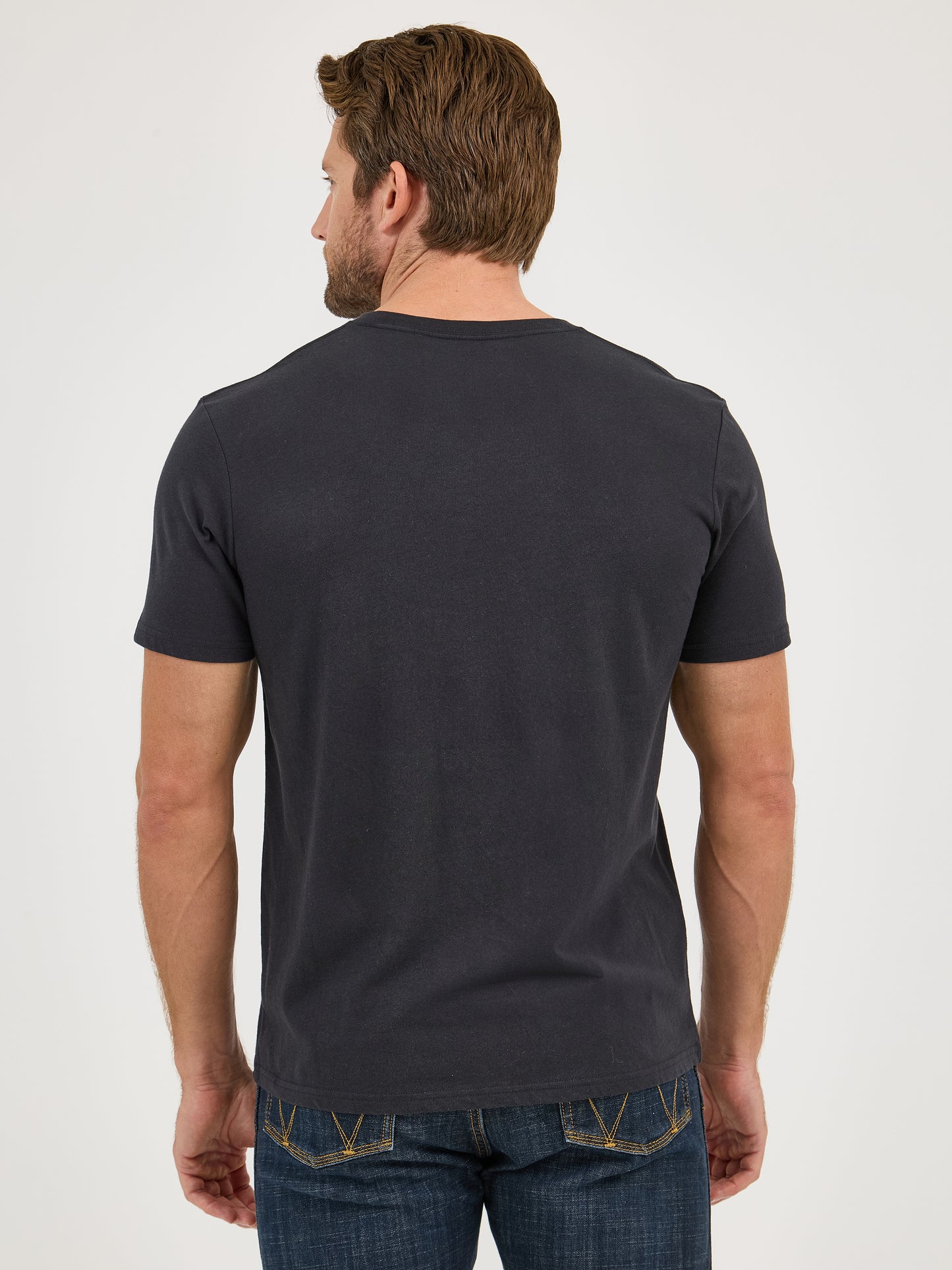Wrangler Men's Steerhead Black Graphic T-Shirt
