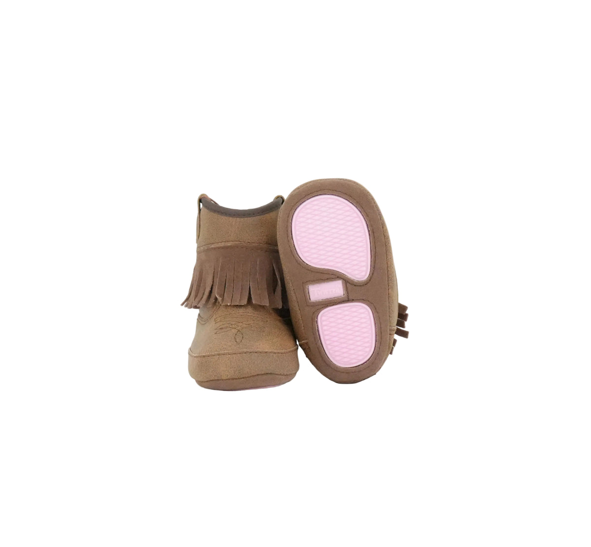 Twister Infant Annabelle Western Fringe Boot - Brown