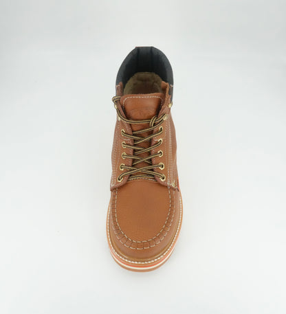Original Michel Men's Moc Short Soft Toe Work Boot - Honey