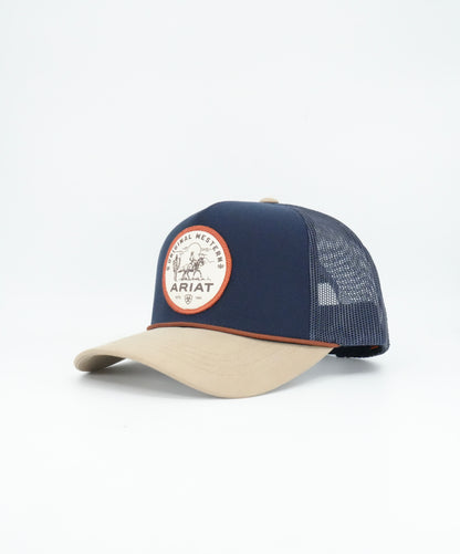 Ariat Men's Original Western Patch - Navy Blue