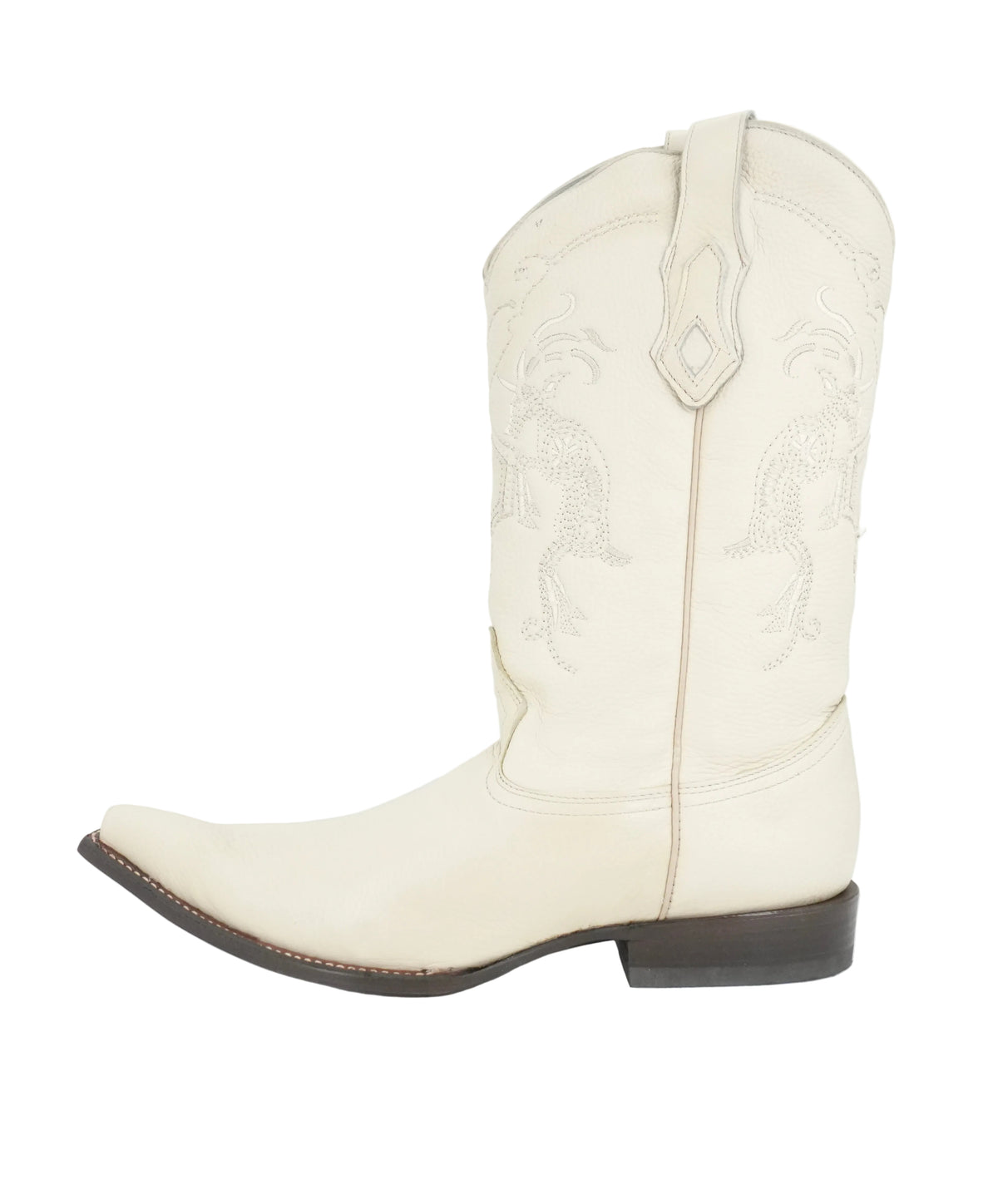 Cuadra Men's Deer Snip Boot Toe Boot - Bone