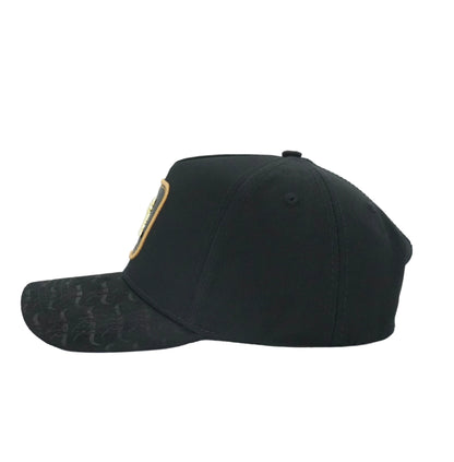 The King Ranch Pantera Patch Cap - Black