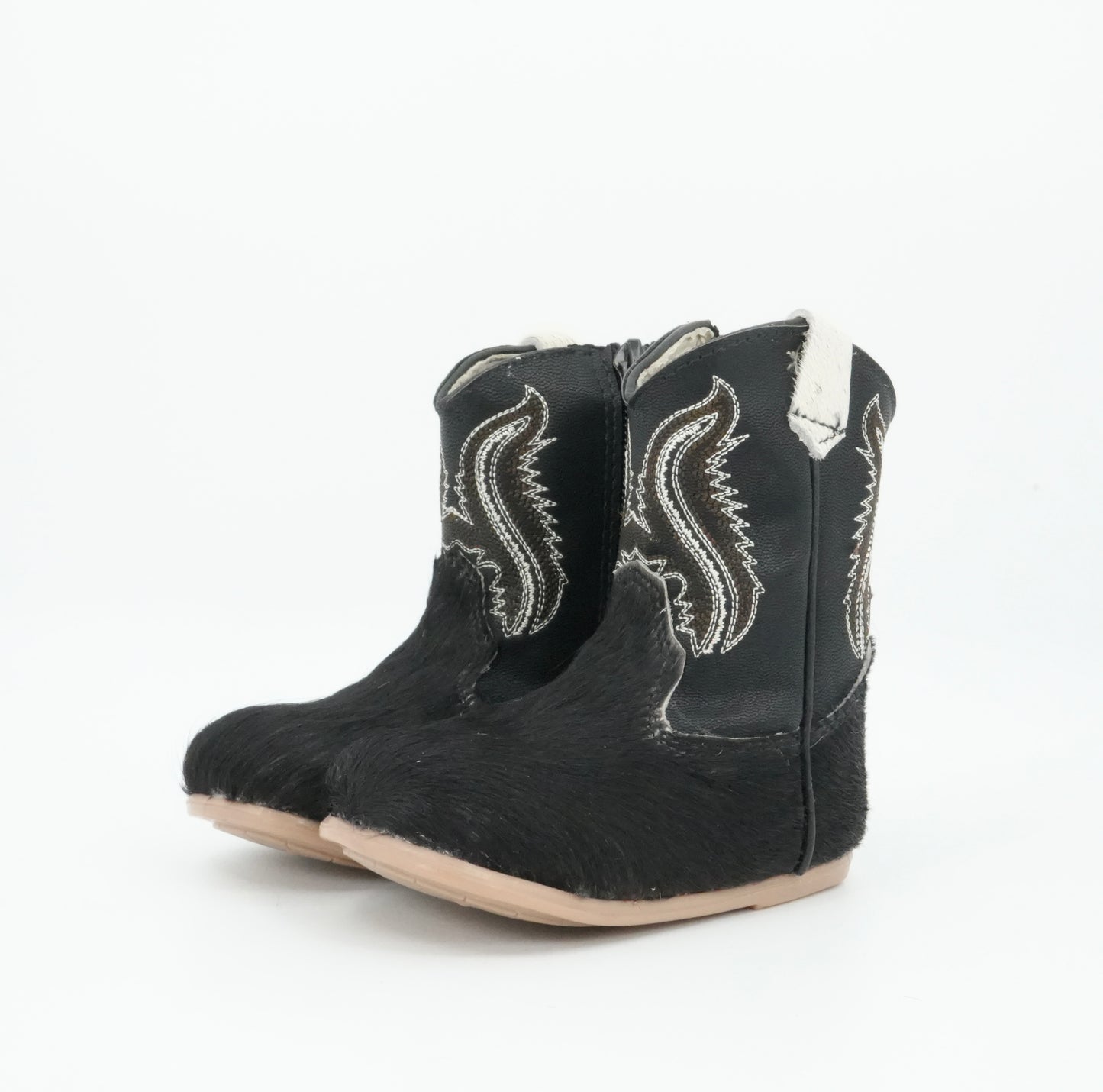 Padua Toddler Cow Hair Black Boot Size: 5 *AS SEEN ON IMAGE*