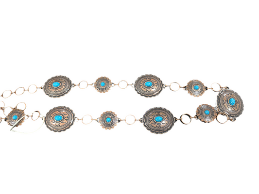 Women's Nomad Copper Conch Chain Belt