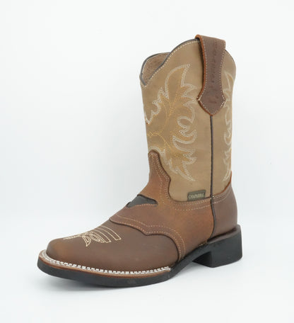 Chaparral Kid’s Crazy Brown/Honey Boot