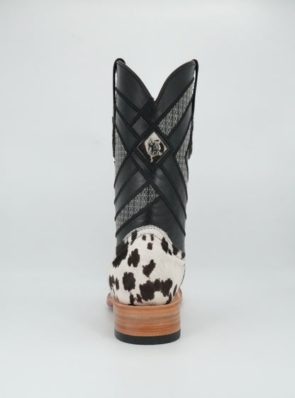 Rock'em Men's Cow Hair Red Bottom Boots Size 8.5 *AS SEEN ON IMAGE*
