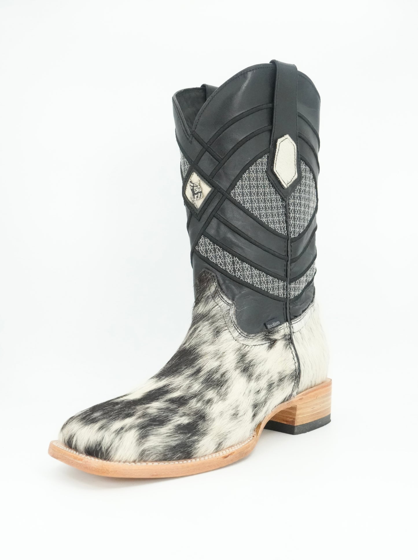 Rock'em Men's Cow Hair Boots Size 10.5 *AS SEEN ON IMAGE*