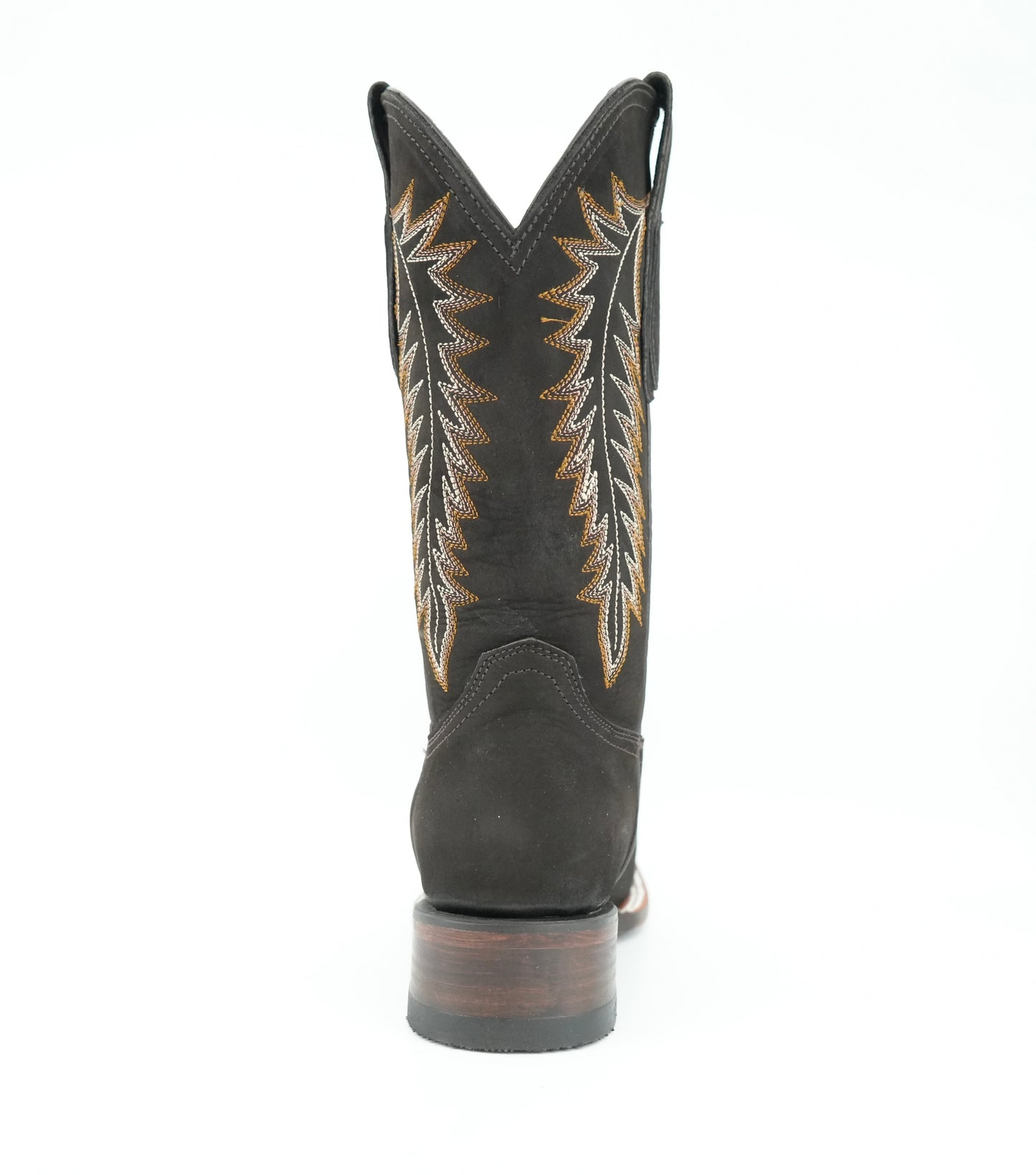 Vaquero Signature Women’s Nobuck Dark Brown Wide Square Toe Boot