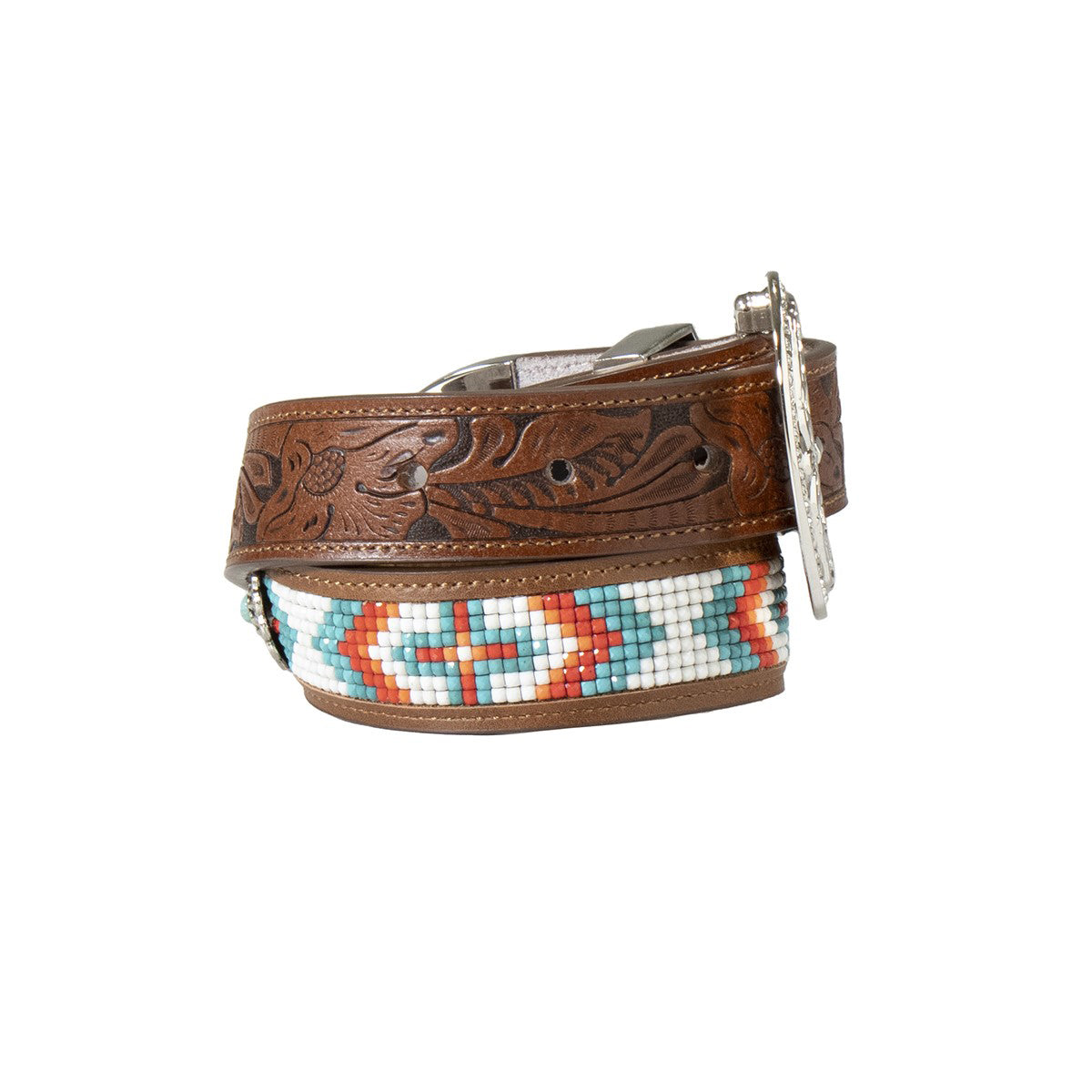 Nocona Girl's Multi Genuine Beaded Belt